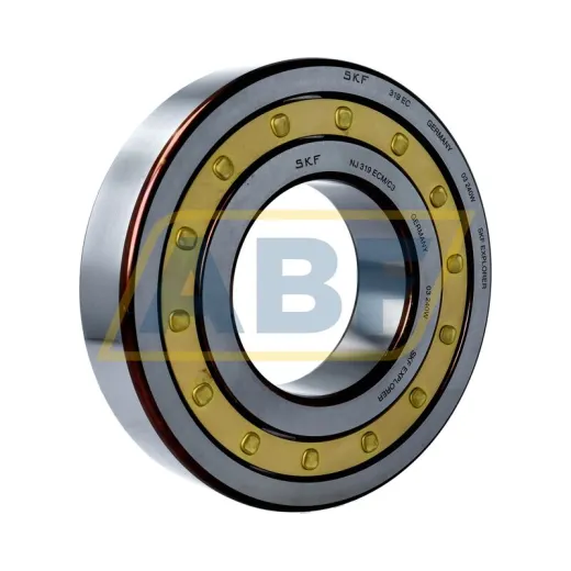 Цилиндрический роликовый подшипник NJ NJ319ECM/C3 SKF