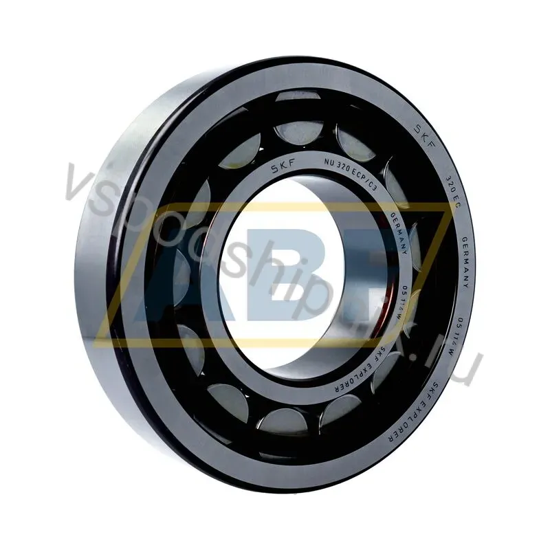 Цилиндрический роликовый подшипник NU NU320ECP/C3 SKF 360