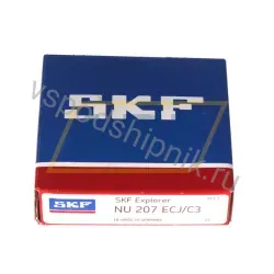 Цилиндрический роликовый подшипник NU NU207ECJ/C3 SKF