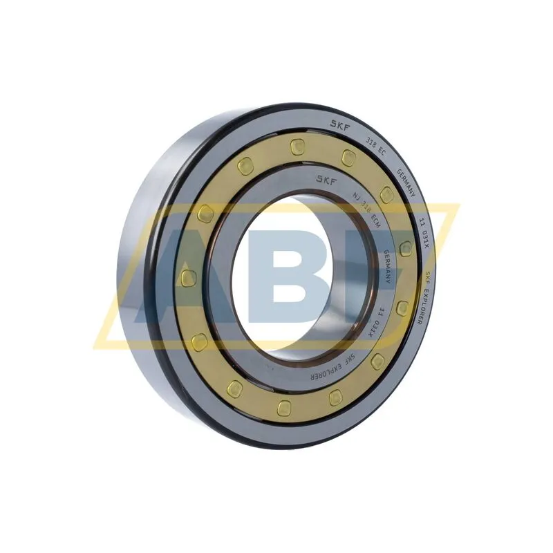 Цилиндрический роликовый подшипник NJ NJ318ECM SKF 360