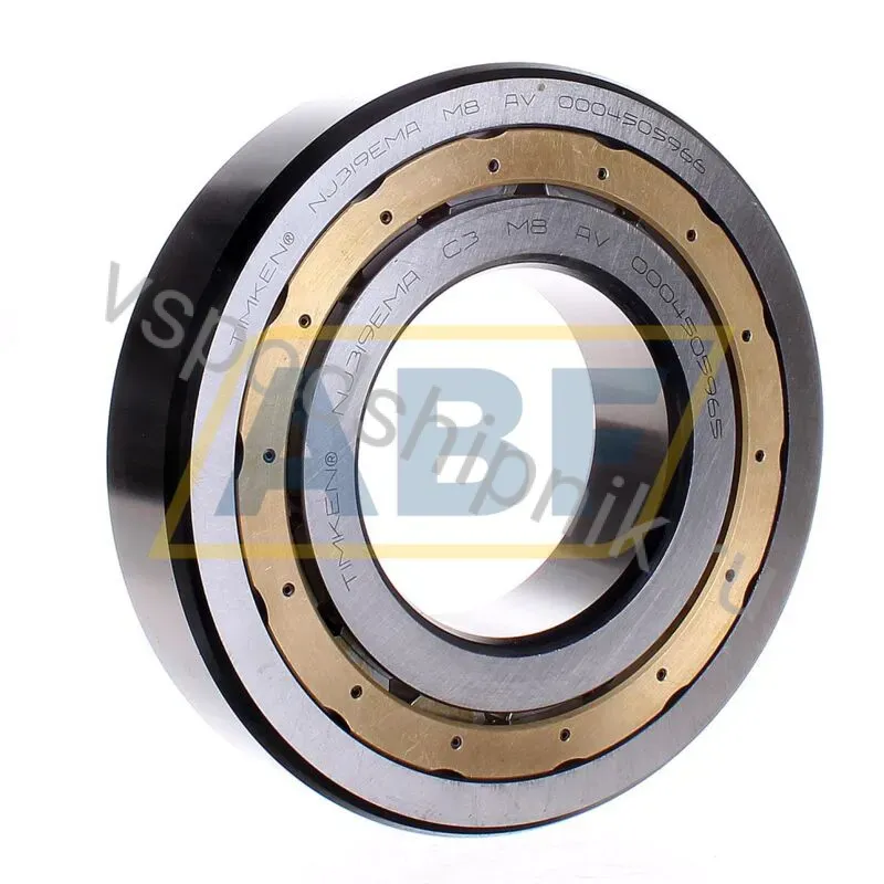 Цилиндрический роликовый подшипник однорядный NJ319EMAC3 Timken 360