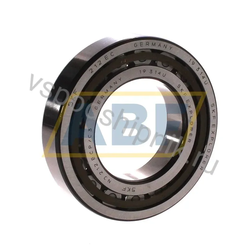 Цилиндрический роликовый подшипник NJ NJ212ECP/C3 SKF 360