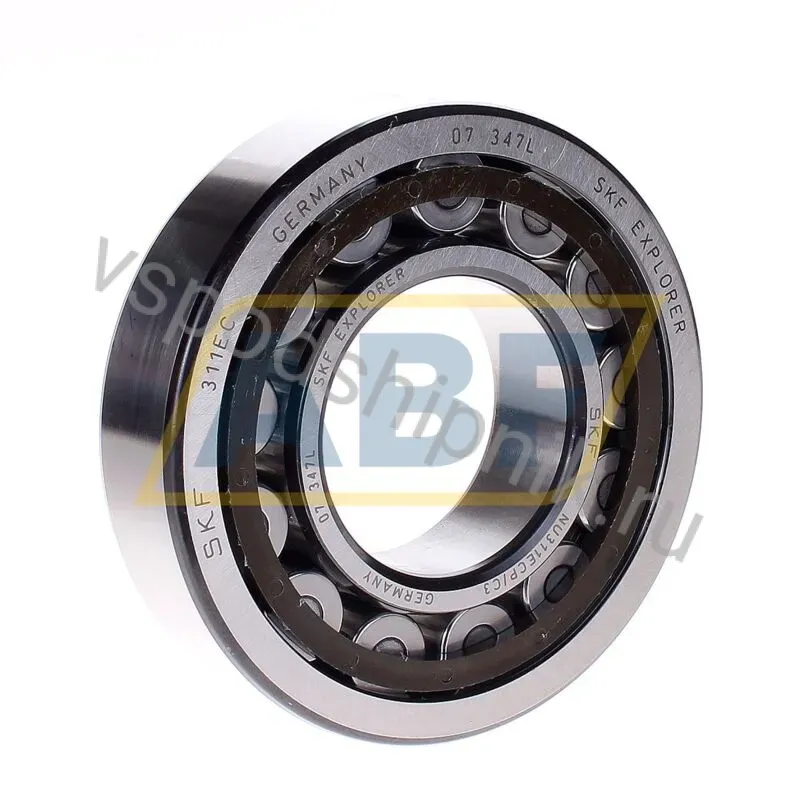 Цилиндрический роликовый подшипник NU NU311ECP/C3 SKF 360