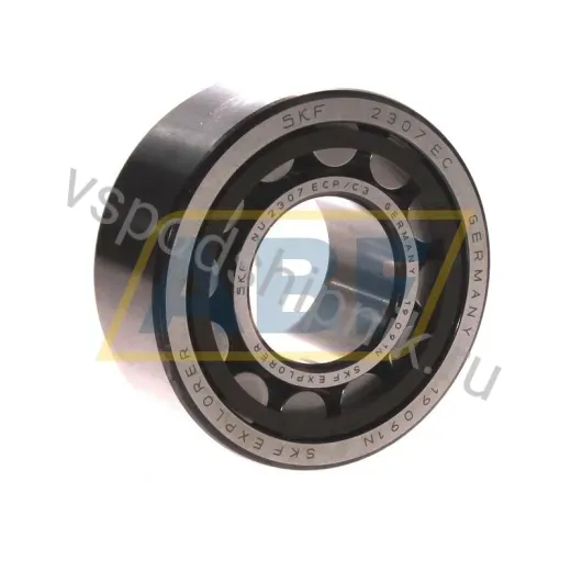 Цилиндрический роликовый подшипник NU NU2307ECP/C3 SKF