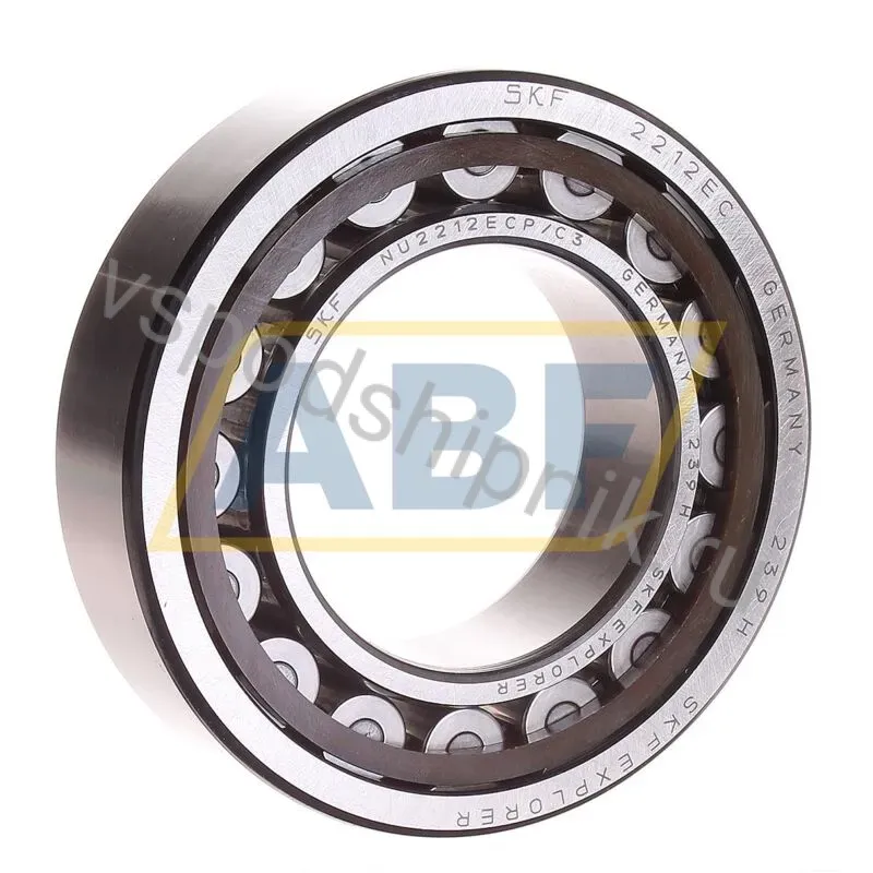 Цилиндрический роликовый подшипник NU NU2212ECP/C3 SKF 360