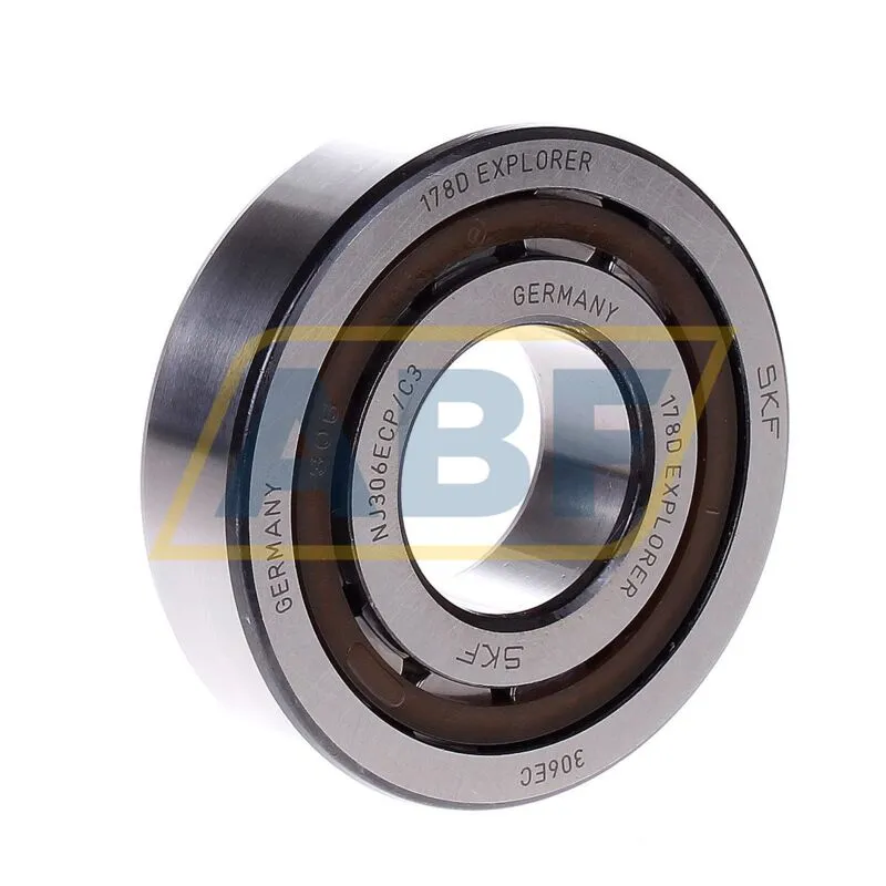 Цилиндрический роликовый подшипник NJ NJ306ECP/C3 SKF 360