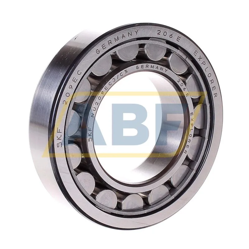 Цилиндрический роликовый подшипник NU NU209ECJ/C3 SKF 360