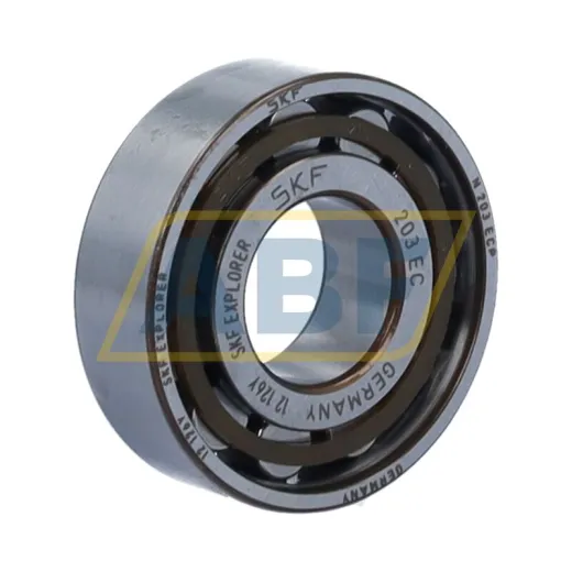 Цилиндрический роликовый подшипник однорядный N203ECP SKF 17×40×12 мм