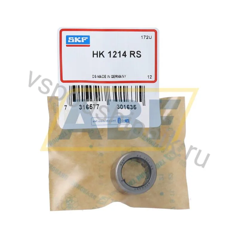 Игольчатый роликовый подшипник с сепаратором HK1214RS SKF 360