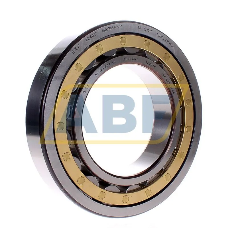 Цилиндрический роликовый подшипник NU NU224ECM/C3 SKF 360