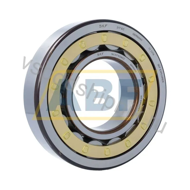 Цилиндрический роликовый подшипник NU NU317ECM SKF 360