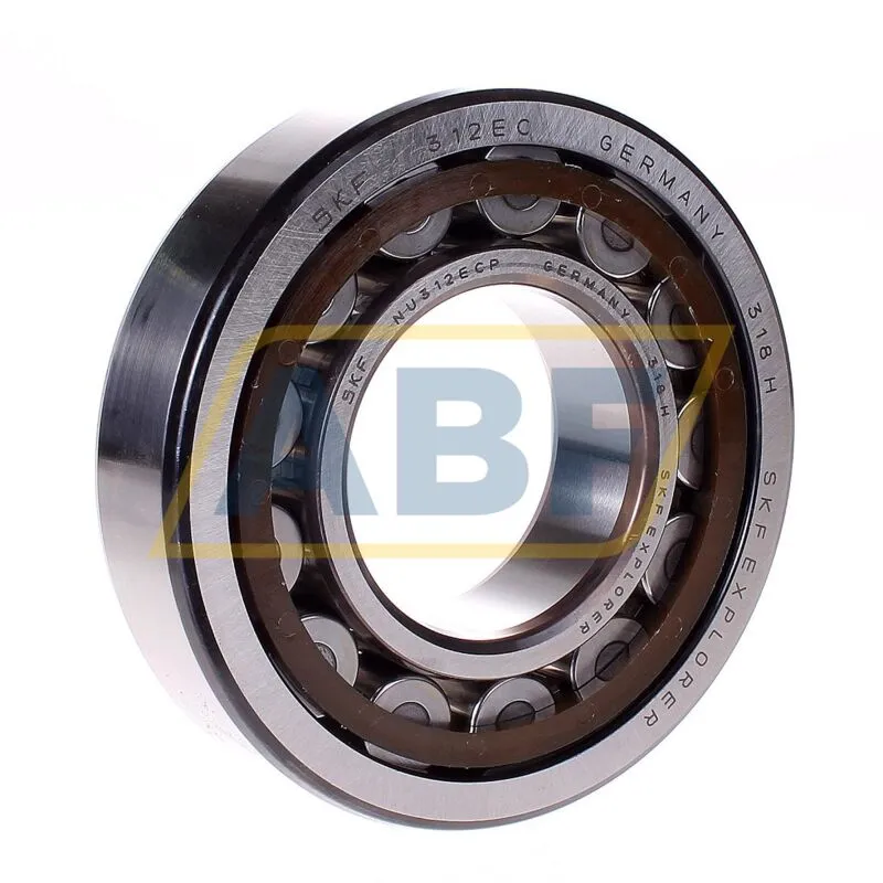 Цилиндрический роликовый подшипник NU NU312ECP SKF 360