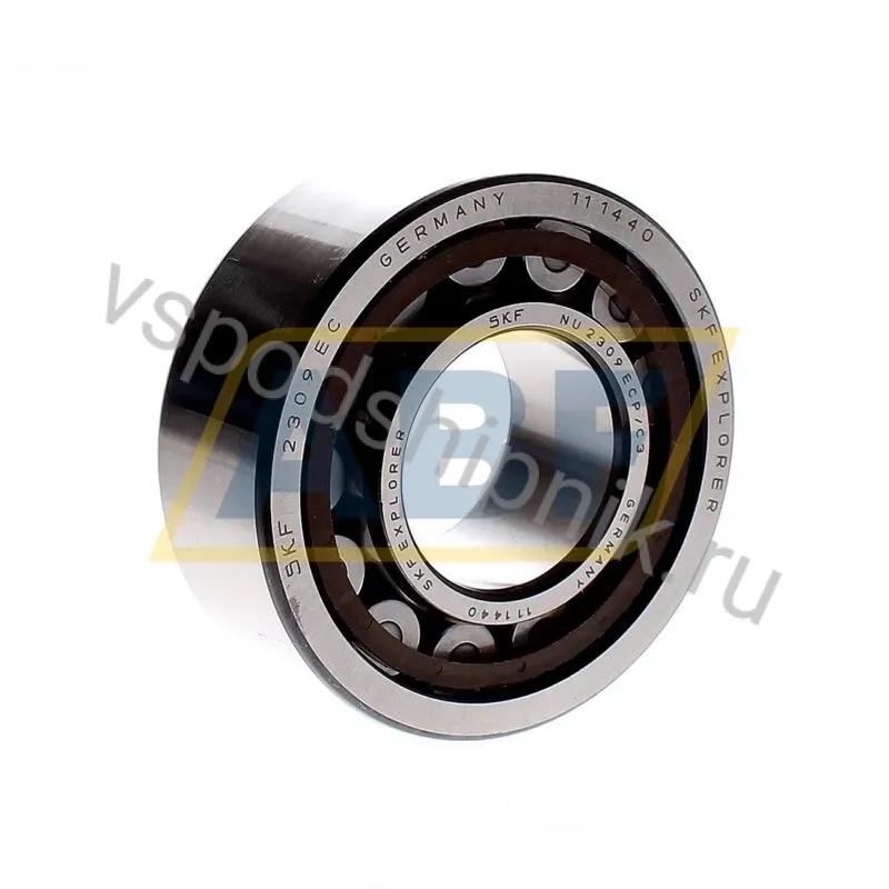 Цилиндрический роликовый подшипник NU NU2309ECP/C3 SKF 360