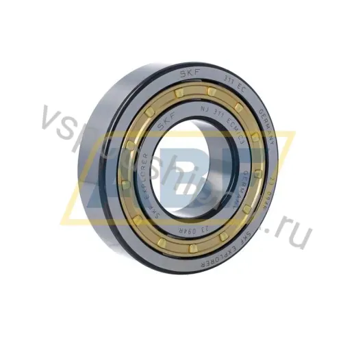 Цилиндрический роликовый подшипник NJ NJ311ECM/C3 SKF