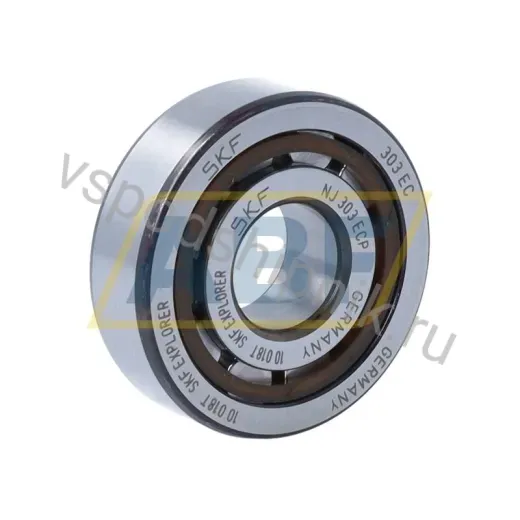 Цилиндрический роликовый подшипник NJ NJ303ECP SKF