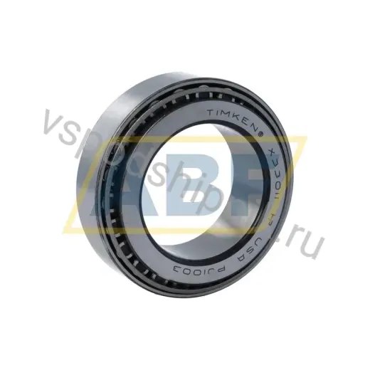 Конический роликовый подшипник однорядный 33011-90KA1 Timken 55×90×27 мм
