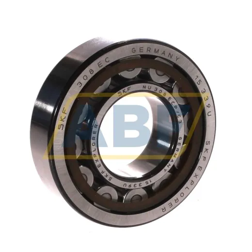 Цилиндрический роликовый подшипник NU NU308ECP/C3 SKF