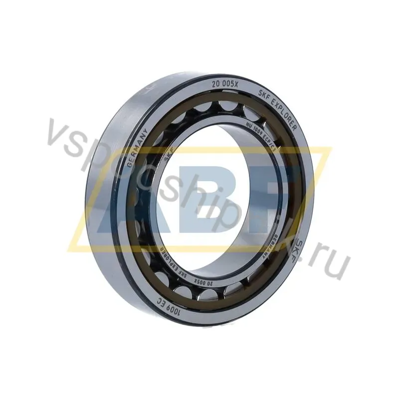 Цилиндрический роликовый подшипник NU NU1009ECP/C3 SKF 360