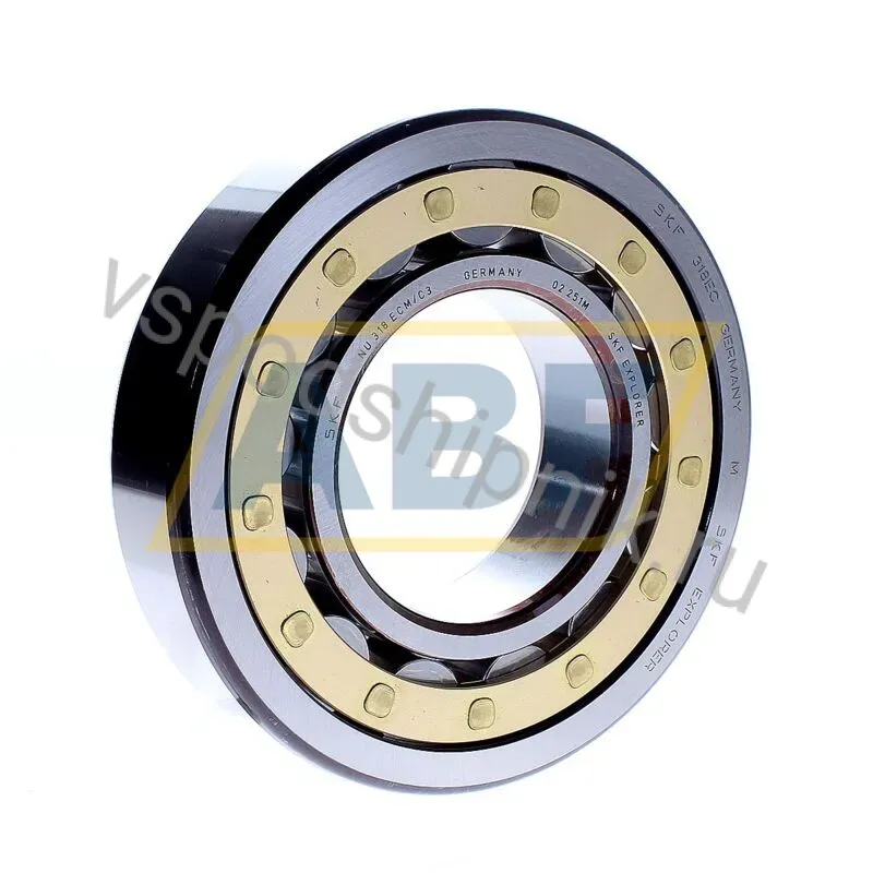 Цилиндрический роликовый подшипник NU NU318ECM/C3 SKF 360