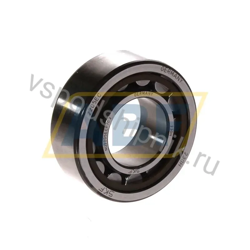 Цилиндрический роликовый подшипник NU NU2205ECP/C3 SKF 360