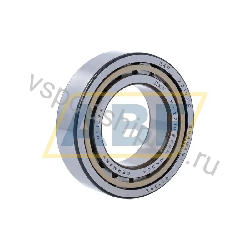 Цилиндрический роликовый подшипник NJ NJ2210ECPH/HN3C4 SKF 360