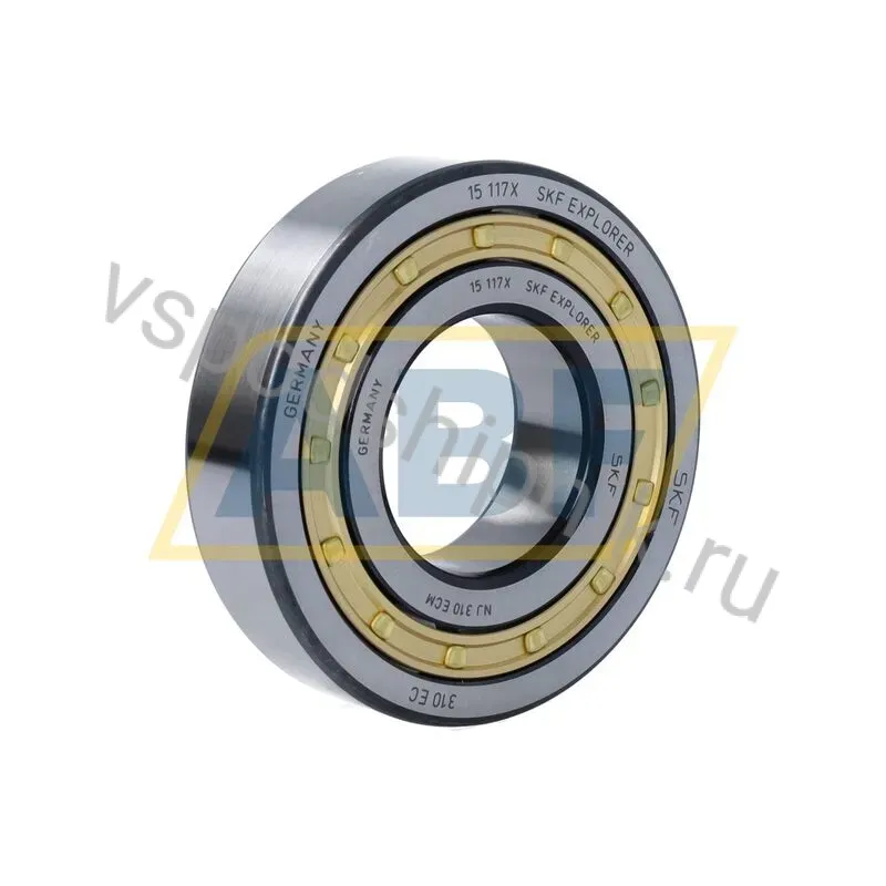 Цилиндрический роликовый подшипник NJ NJ310ECM SKF 360