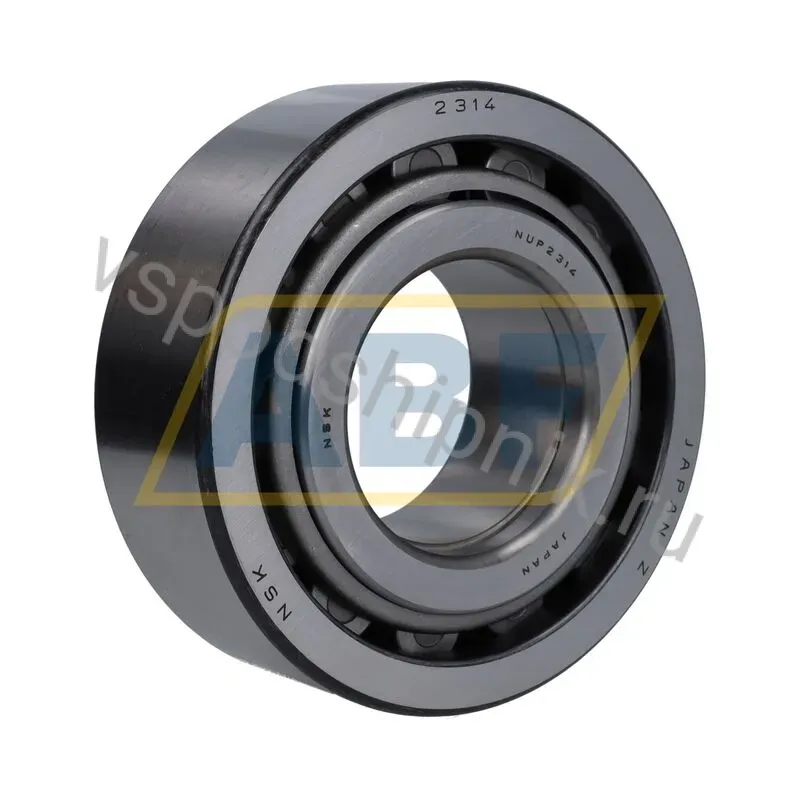 Цилиндрический роликовый подшипник однорядный NUP2314W NSK 360