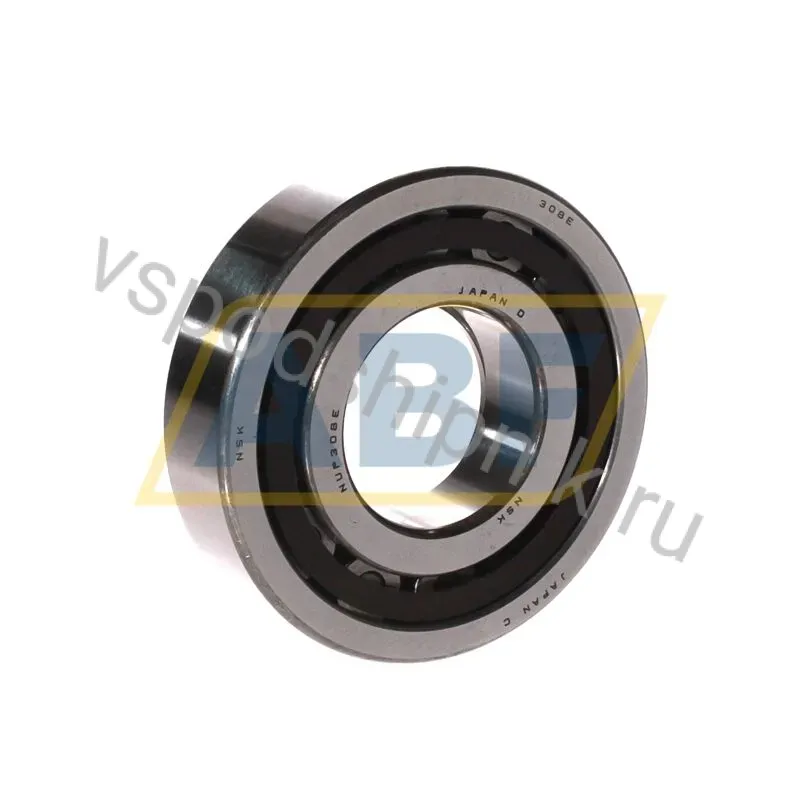 Цилиндрический роликовый подшипник однорядный NUP308ET NSK 360