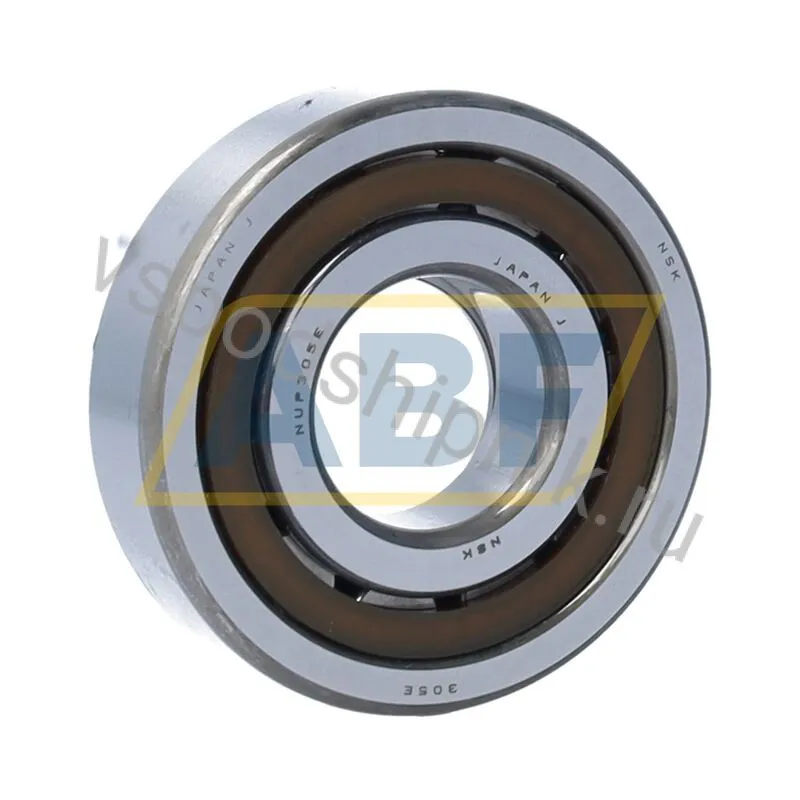 Цилиндрический роликовый подшипник однорядный NUP305ET NSK 360