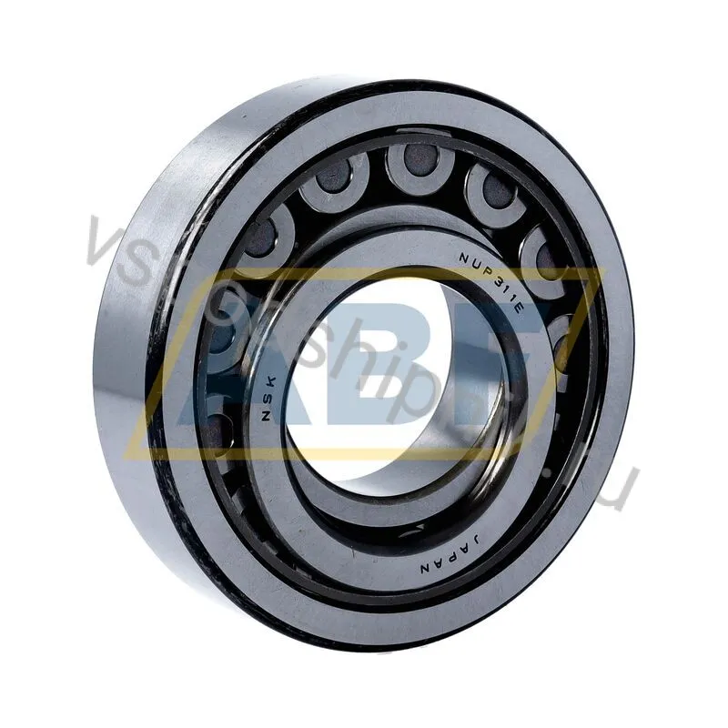 Цилиндрический роликовый подшипник однорядный NUP311EWC3 NSK 360