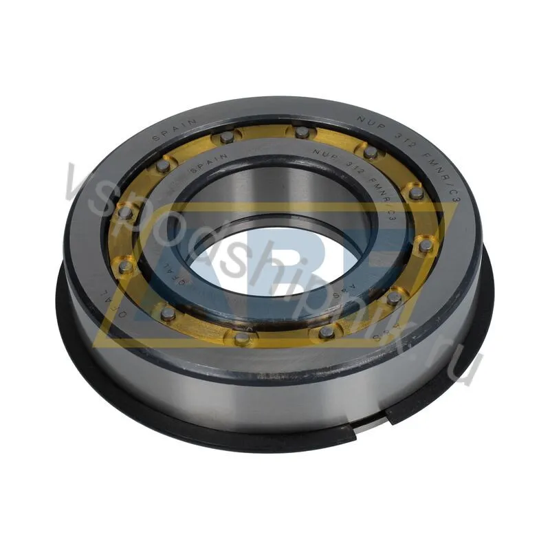 Цилиндрический роликовый подшипник однорядный NUP312FM NR C3 A&S - Fersa 360