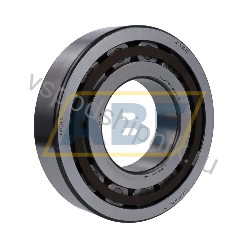 Цилиндрический роликовый подшипник однорядный NUP316ETC3 NSK 360