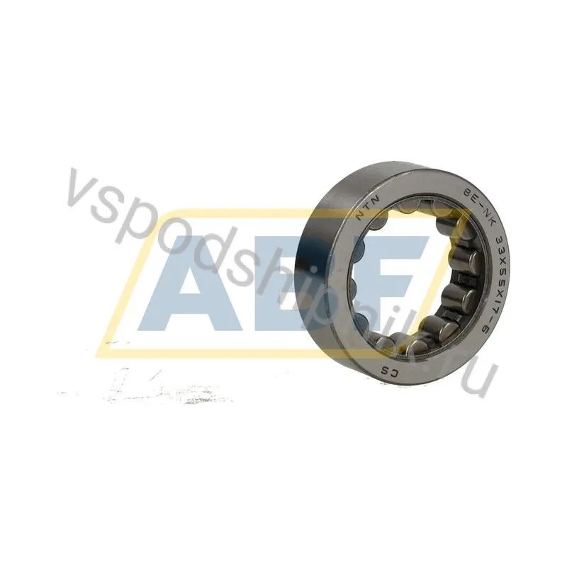 Игольчатый роликовый подшипник с сепаратором 8E-NK33X55X17-1 NTN 360