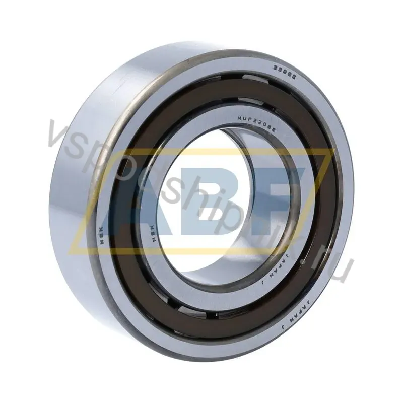 Цилиндрический роликовый подшипник однорядный NUP2208ET NSK 360