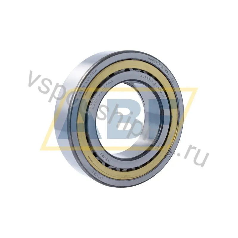 Цилиндрический роликовый подшипник однорядный NUP2219-E-MPA-C3 NKE 360