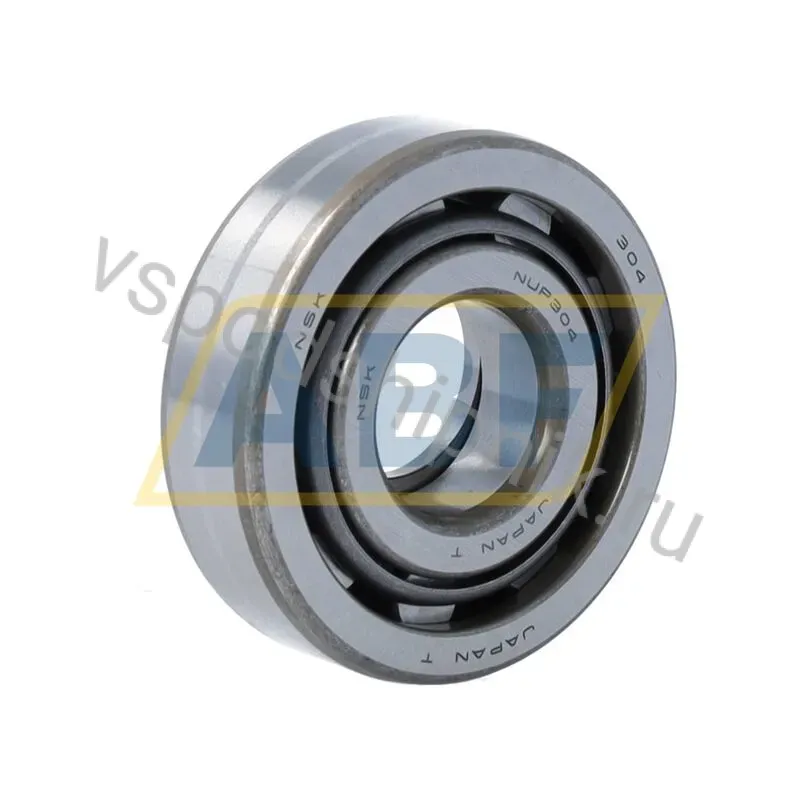 Цилиндрический роликовый подшипник однорядный NUP304W NSK 360