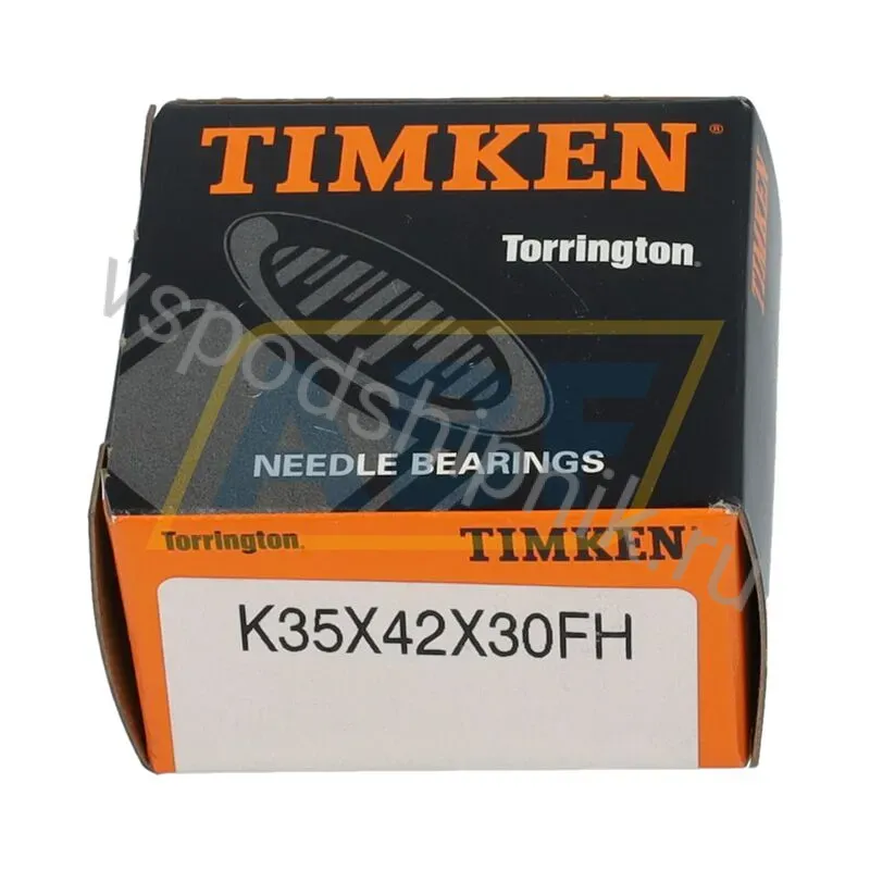 Игольчатый роликовый подшипник с сепаратором K35X42X30FH Torrington 360