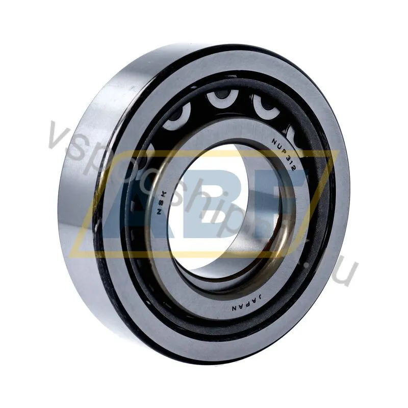 Цилиндрический роликовый подшипник однорядный NUP312WC3 NSK 360