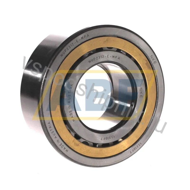 Цилиндрический роликовый подшипник однорядный NUP2312-E-MPA NKE 360