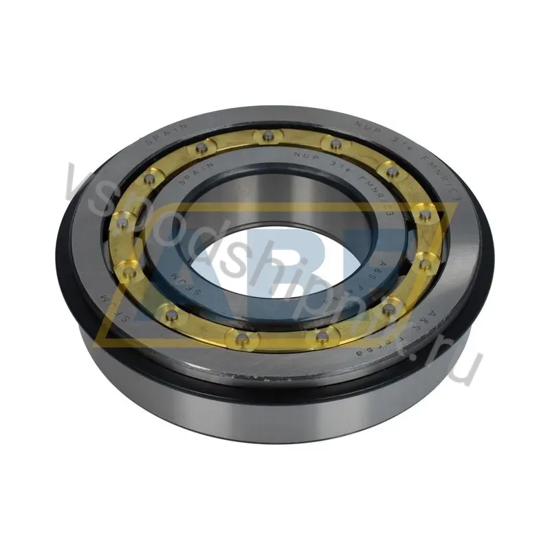 Цилиндрический роликовый подшипник однорядный NUP314FM NR C3 A&S - Fersa 360