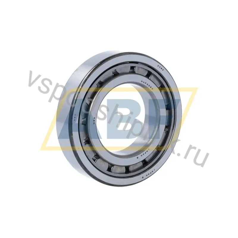 Цилиндрический роликовый подшипник однорядный NUP209EW NSK 360
