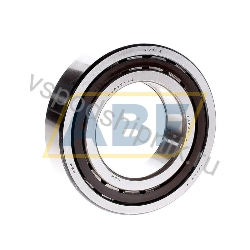 Цилиндрический роликовый подшипник однорядный NUP2211ET NSK 360