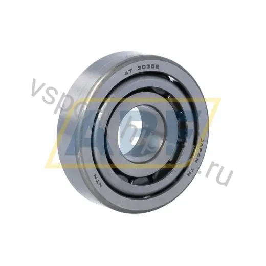 Конический роликовый подшипник однорядный 4T-30302 NTN 15×42×14.25 мм