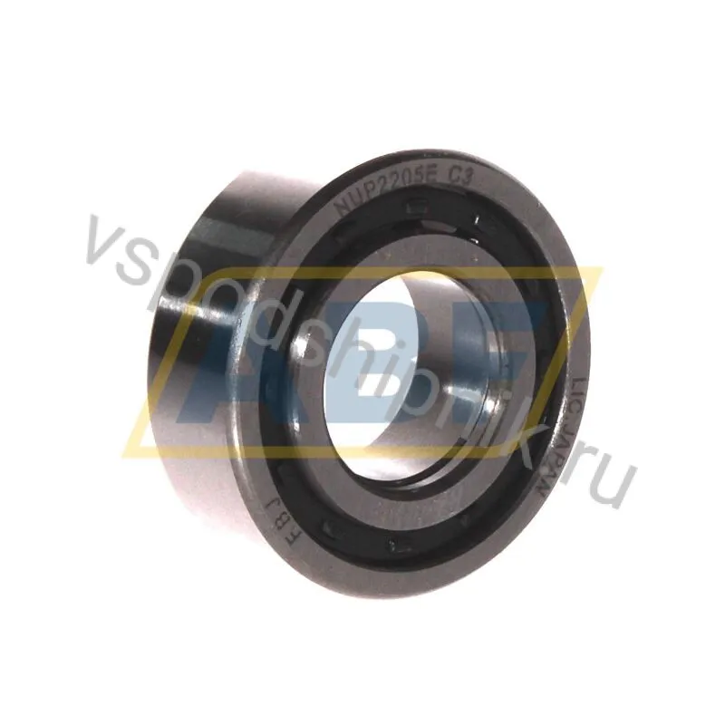 Цилиндрический роликовый подшипник однорядный NUP2205E C3 FBJ 360