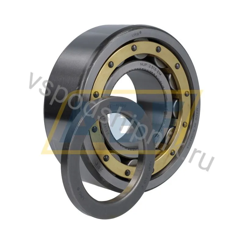 Цилиндрический роликовый подшипник однорядный NUP2313 EM URB 360