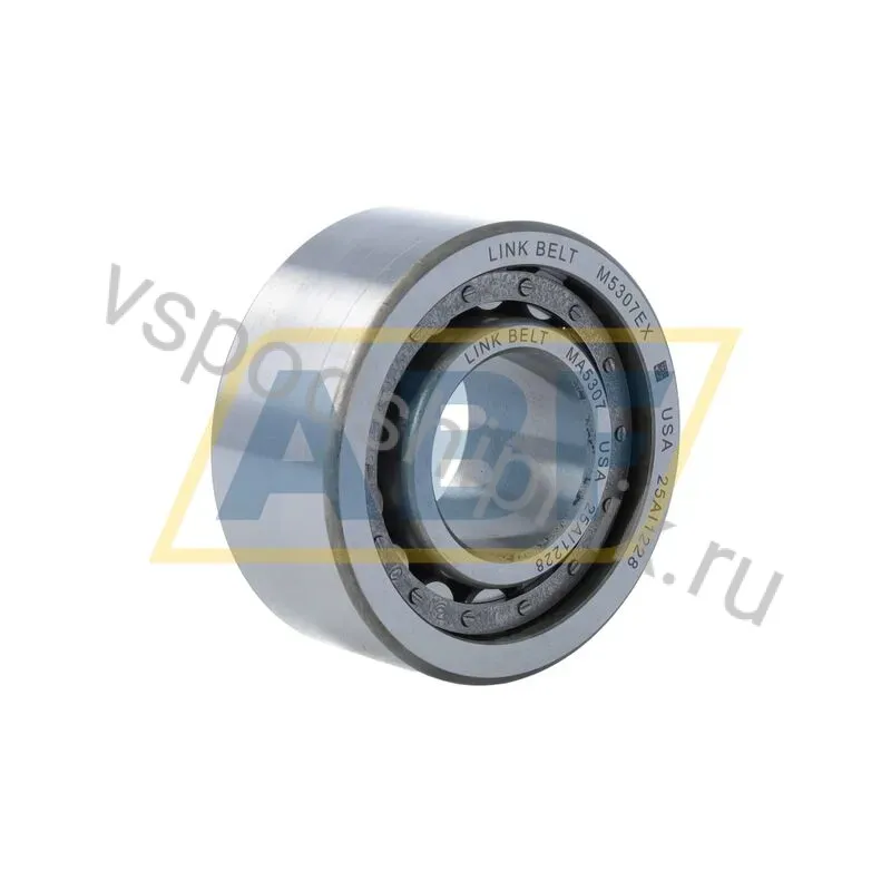 Цилиндрический роликовый подшипник однорядный MA5307EX Rexnord 360
