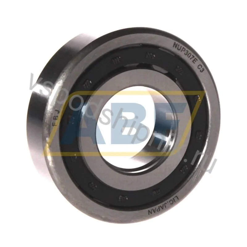 Цилиндрический роликовый подшипник однорядный NUP307E C3 FBJ 360