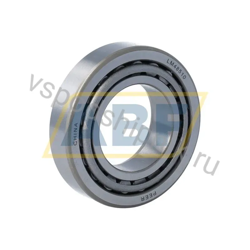 Конический роликовый подшипник однорядный LM48548/LM48510 Peer 360