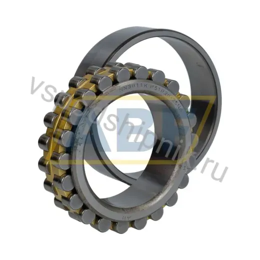 Цилиндрический роликовый подшипник NN3011K P51 R20.25 NA ZKL 55×90×26 мм