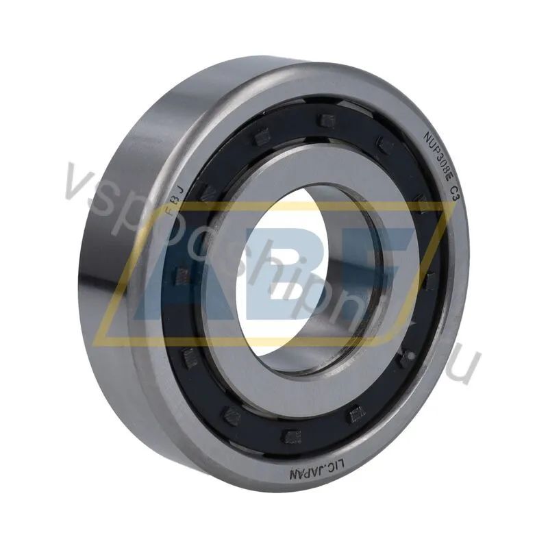 Цилиндрический роликовый подшипник однорядный NUP308E C3 FBJ 360